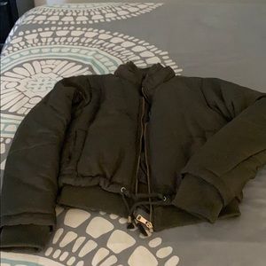 Fashion Nova green coat